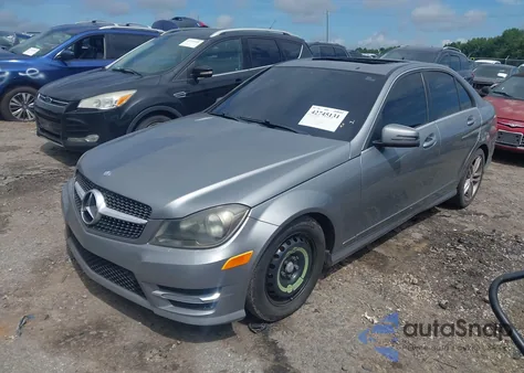 2014 Mercedes-Benz C 250 Luxury/Sport from USA, damaged, VIN WDDGF4HB6EG197061